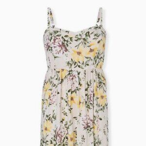 Torrid Floral skater dress